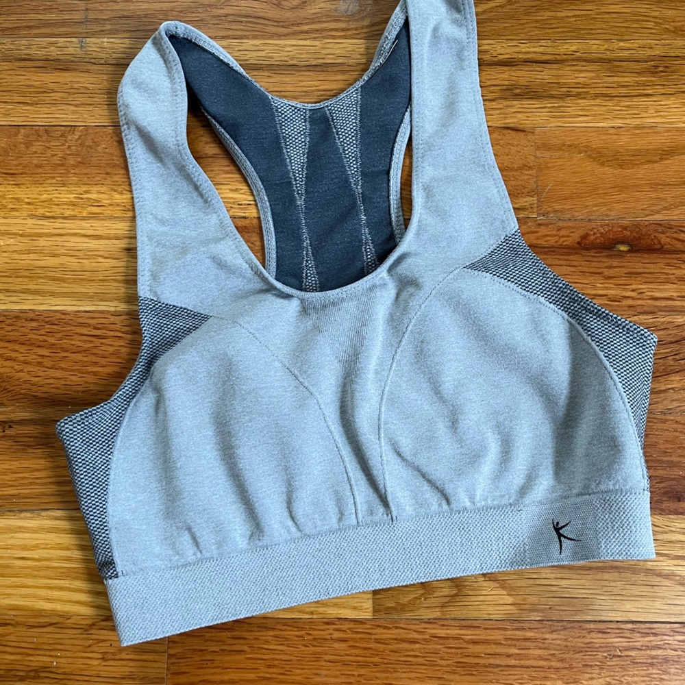 Da skin Grey Sports Bra
